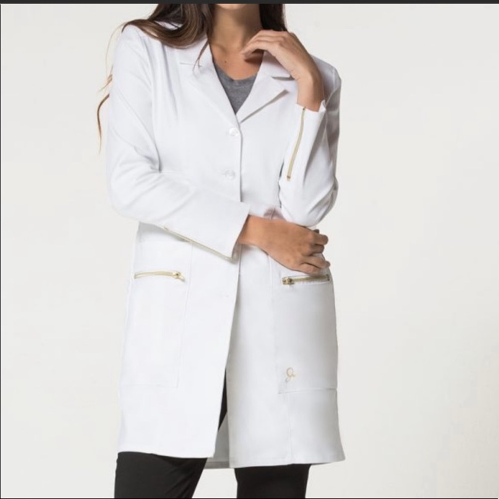 NWT JAANUU Old version signature lab coat